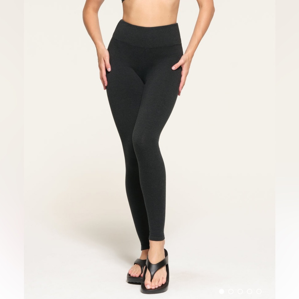 SKIMS NWOT Outdoor Basic Leggings - Washed Onyx